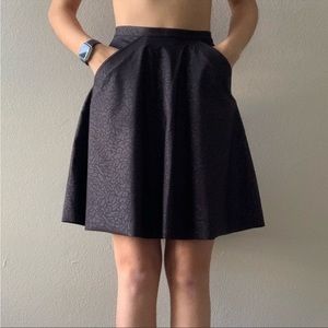 Lululemon Black Skirt With Pattern No Size Most Likely Size 4 Like New Condition
